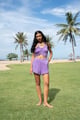 Viola Co-Ord Light Purple color