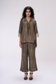 Mocha Co-Ord Set Coffee Brown color