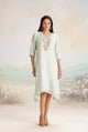 Flute Pipes Singapore Sling Dress White color
