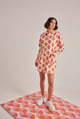 Rip'Ple Chic Shirtdress White/Orange color