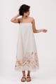 Aasmani Dress Off White color