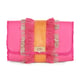 Jena Fringe Crossbody Pink color