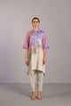 Diffuse Pastel Multicolour Kurta Set Pastel Multicolor color