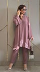 Lilac Zoya Coord Set Lilac color