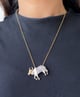Nandi Chain Dual - Tone Small Gold/Silver color
