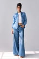 Roseate Denim Jacket Blue color