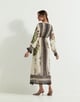 Botanical Long Dress Multicolor color