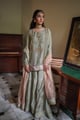 Maala Kurta in Pista Green with Pista Green Garara Pista Green color