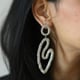 Silver Misty Earrings Gold color