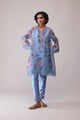 Farida - Blue Print Blue color