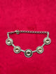 Polk Dot Necklace Silver color
