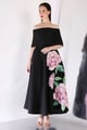 Black Nyra + Classic Wrap Black/Lavender color