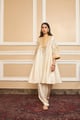 Mohsina - Kalidaar Chauga with Salwar Daisy Ivory color