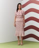 Aster Skirt Set Nude color