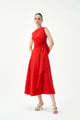 Sylvie Dress Red color