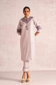 Summer Threads Cara Kurta Set Mauve color