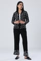 Moonlight Blazer Black color