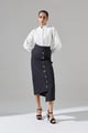 Erix Co-Ord Set Black/White color