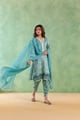 Sea Lily Dupatta - Nero India - Image 1