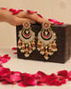 Visheshta Chandbalis Silver/Ruby color