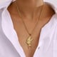 Bird Necklace Gold color