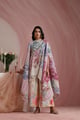 Raj Bagh Cape Rose Quartz/Pink color
