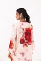 Rumman Classic Co-Ord White/Red color