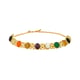 Power Moves Navratna Choker Necklace Multicolor color