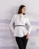 Venu-Sian Peplum - Top White color