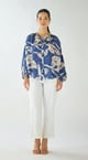 Muslin Shirt Blue color