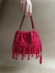 The Pouch Potli in Crimson Red Red color