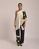 Estella One Shoulder Top White/Black color