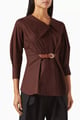 Alice Shirt Brown color