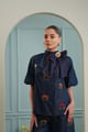 Killing It Top Denim Floral color
