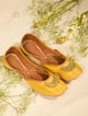 Aashvi Jutti Mustard color