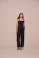 Isla Black Jumpsuit Black color