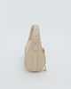 Barrel Bag Pebbled Beige color