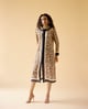Pride of Wild Shirt Dress Beige/Black color