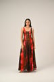 Gulnaar�Maxi�Dress Red/Black color