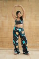 Found Her Sugar Crop Top Black color