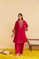 Marwa - Short Chauga with Salwar and Dupatta Hotpink color