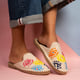 Joie Evil-Eye Offwhite Espadrilles Flats Off White color