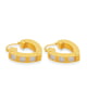 Heart Hoop Gold color