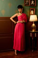 Cosmo Drape Gown Pink color