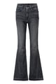 Faith Flare W/ Lateral Detail Black color