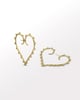 Passional Midi Hoops Gold color