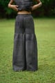 Willow Sharara Style Pants Grey color