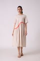 Rose Dress Summer Sand color