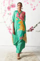 Green Co-Ord Set Green color