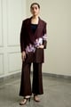 Orya Blazer Set Brown color